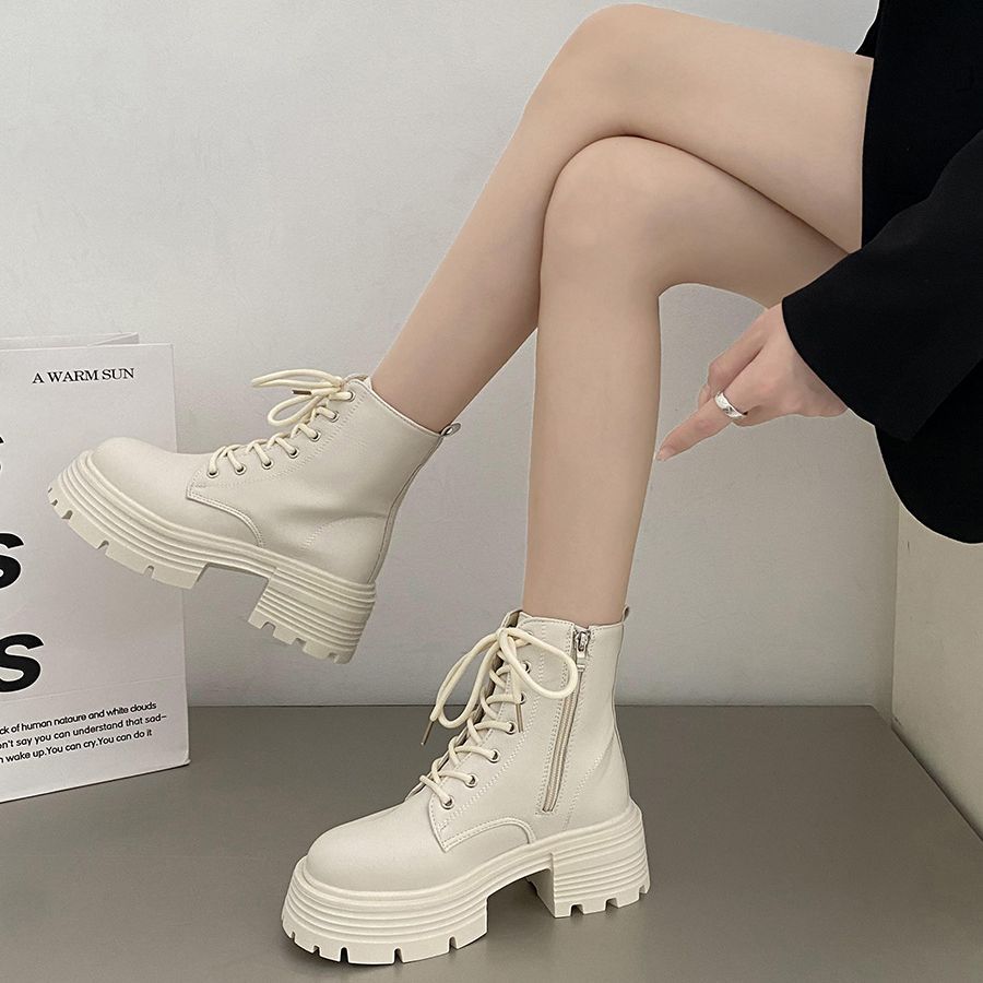 Sock Boot Women - حذاء بوت قصير نسائي بتصميم بريطاني،