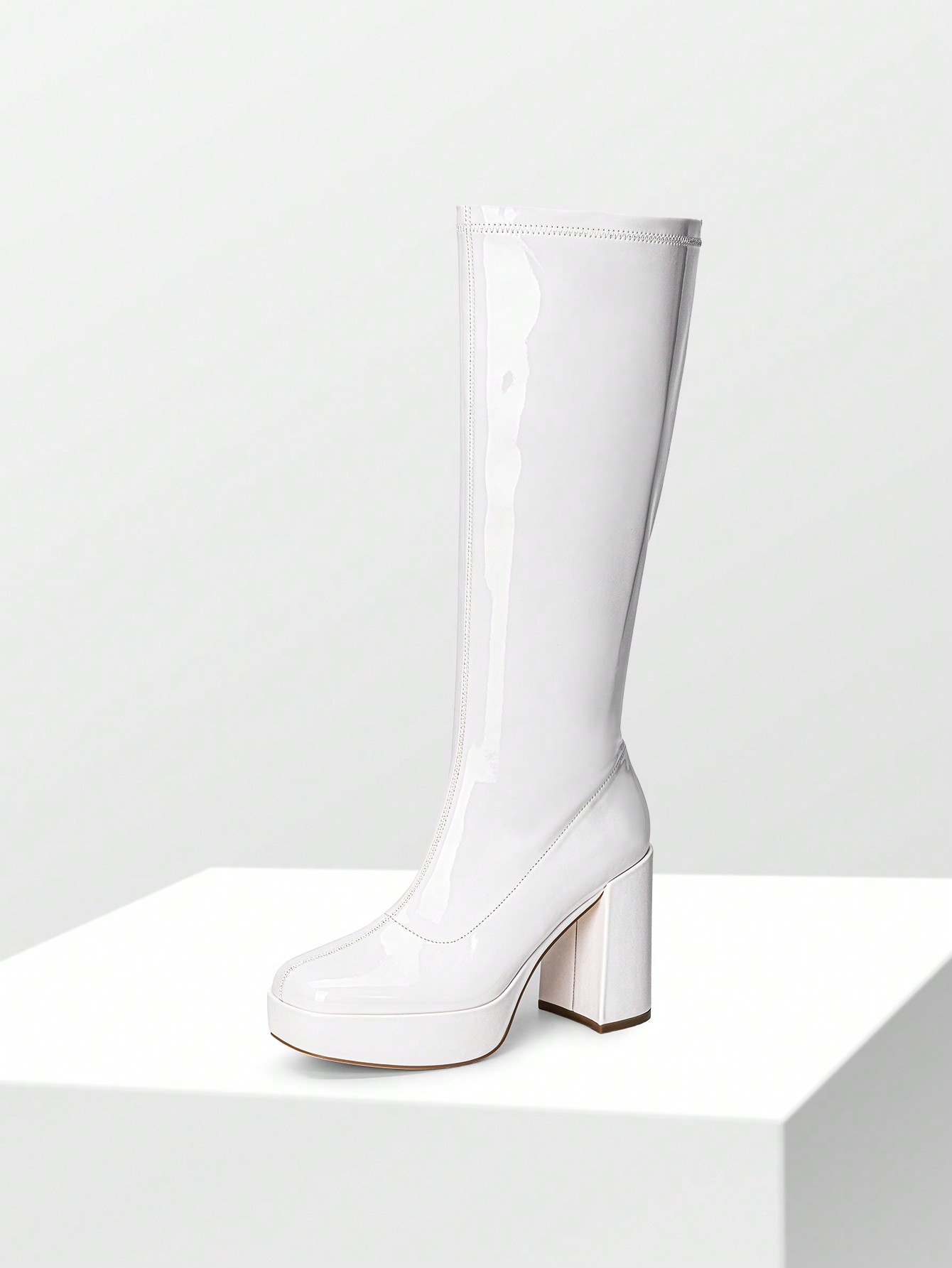أحذية نسائية طويلة تصل إلى الر - مراجعة Sock Boot Women وسعره