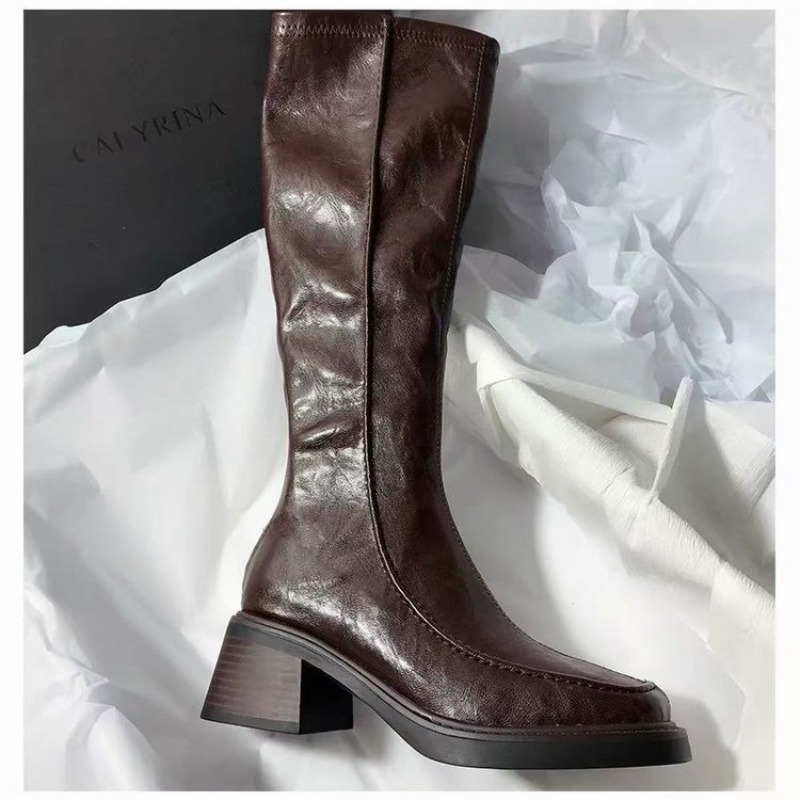 حذاء طويل للنساء ذو مقدمة مستد - مراجعة Knee High Boots Women وسعره
