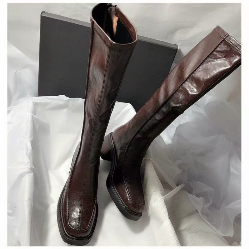 حذاء طويل للنساء ذو مقدمة مستد - مراجعة Knee High Boots Women وسعره