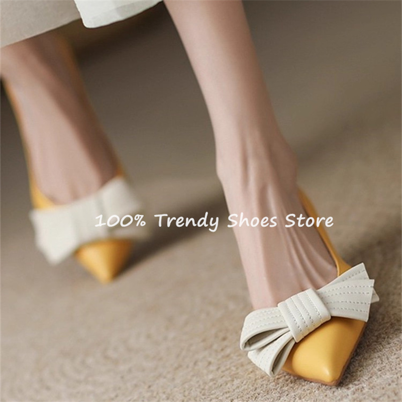فراشة عقدة ديكور المرأة الانزل - مراجعة Women'S Shoes Quality وسعره